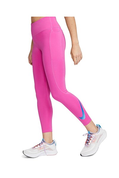 Nike W NK DF FST SW HBR MR 7/8 TGHT DX0948-623 Φούξια