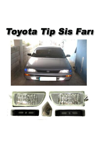 Universal Toyota Corolla Sis Farı Ampulü Beyaz 1993-1998