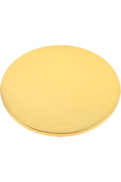 dinckitchen Pasta Altlığı Yuvarlak Gold İnce 30 cm 5 ad.