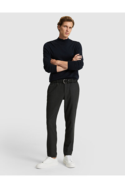 Pierre Cardin Антрацитові тканинні штани Ex. Slim Fit 50293389-VR006