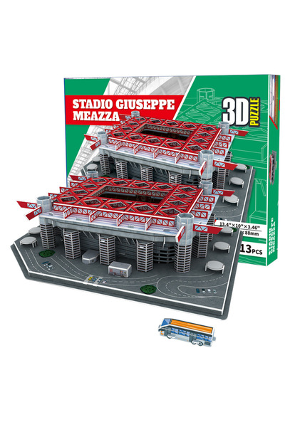 Choice Big Size 30X23X4 AC Inter Milan Meazza San Siro Football Stadium 3D Ji...
