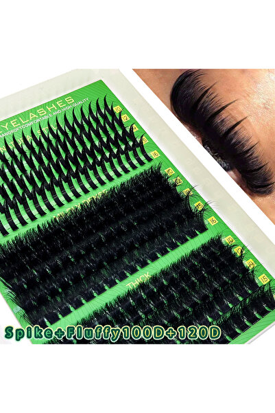 choice2 MIX 0.07mm D YN-22 HBZGTLAD 8DFluffy Lash Cluster 6D-200D Lash Cluste...