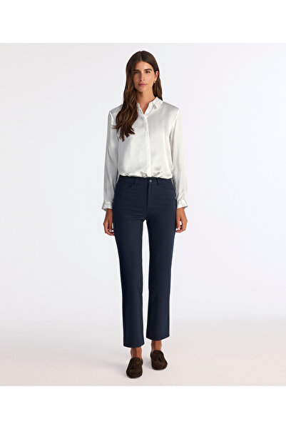 Yargıcı Bootcut Normal Waist Trousers
