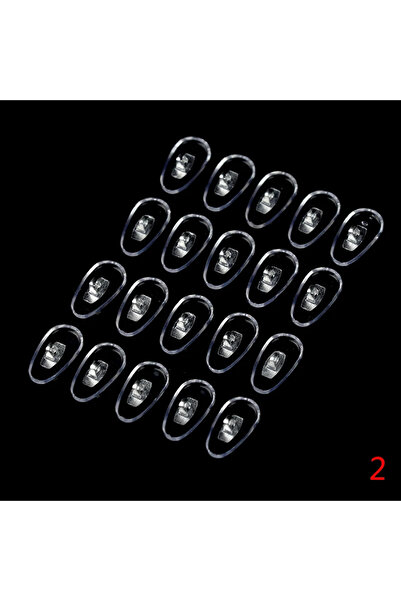 Choice N2 10 Pairs Silicone Screw On Nose Pads PVC Aluminium Core Brace For G...