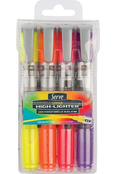Serve Highlighter Liquid 4 Colors Sv-Lktfb4Kra