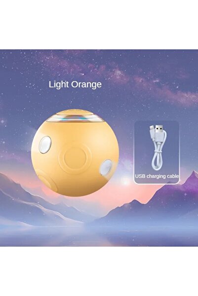 Choice4 Yellow Automatic Rolling Smart Cat Toys Electric Cat Ball Toys Intera...