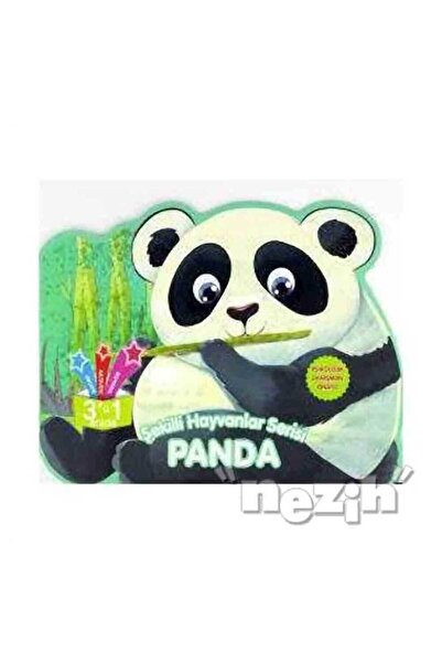 Parıltı Yayınları Panda - Şekilli Hayvanlar Serisi
