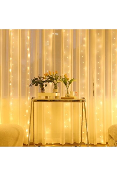 Choice 3x1M 100LEDS Warm White Christmas Fairy Light Party 8 Mode LED Holiday...