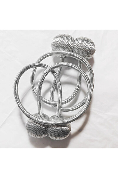 Choice3 Unique code grey-2pcs 2pcs Curtain Tiebacks, a Pair Set, Magnetic Rop...