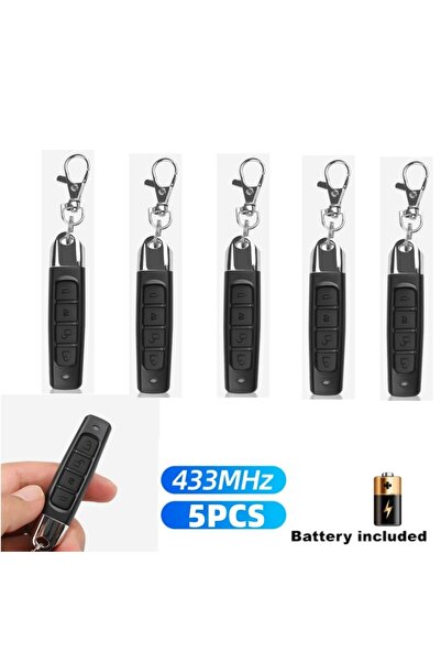 Kebidumei 5PCS Lock Type 433mhz Wireless Remote Control 433.92Mhz Receiver Mo...