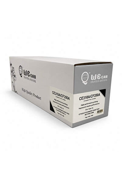 Wecan CE310A / CF350 / 130A / 126A Black Ink Compatible with HP and Canon Pri...