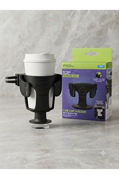 ACL Aura Akse In-Car Vent Compatible Universal Cup Holder and Beverage Stabil...