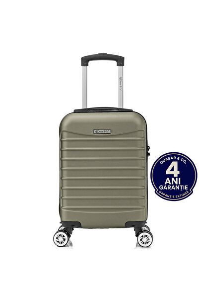 Quasar & Co. Line cabin trolley, 40x30x20cm, hand luggage trolley, 4-wheel ca...