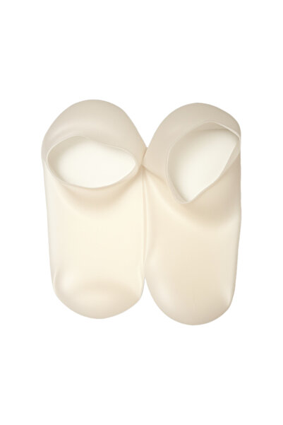 Choice6 Beige Moisturizing Foot Socks,Silicone Socks for Dry Cracked Feet Wom...