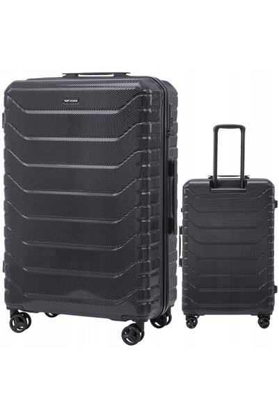 WINGS BRAND Valiză Large Wings CRAKE 28 " NEGRU