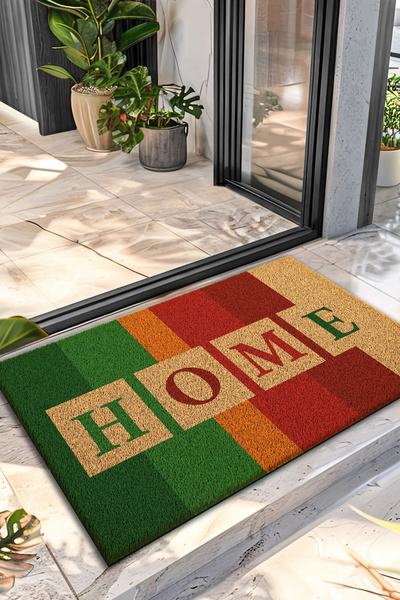 Decovetro Paspas Home Patterned Door Mat 40 X 60 cm
