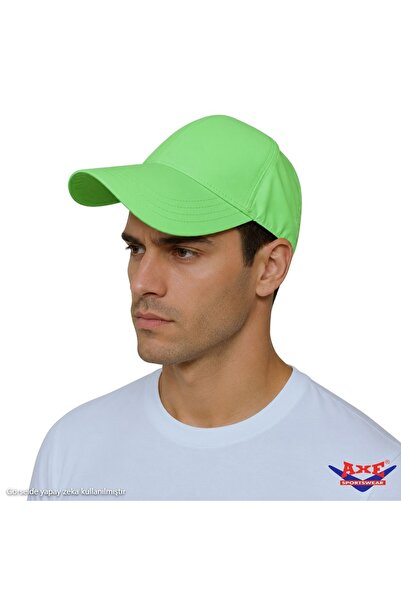 AXE SPORTSWEAR Unisex Spring Green Micro Fabric Sports Baseball Cap Hat with ...