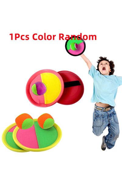 Choice 1 set Throwing and catching adhesive target ball set beach toy family ...