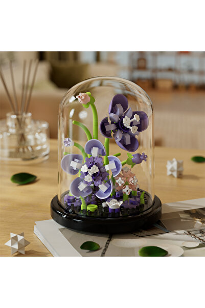 Choice9 243pcs Micro particle building block bouquet handmade gift, children'...