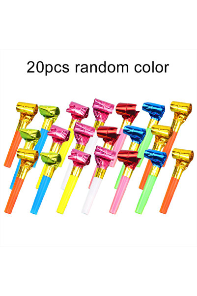 choice2 20pcs 5~100pcs Blowing Telescopic Whistle Party Noise Generator Plast...