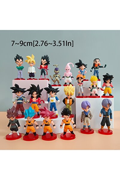 Choice Bandai random 1pc Dragon Ball Figures Saiyan Goku Mini Anime Figure 20...
