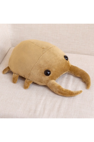 Choice 50cm light brown Hot 1pc 50cm/60cm Creative Simulation Insect Plush To...