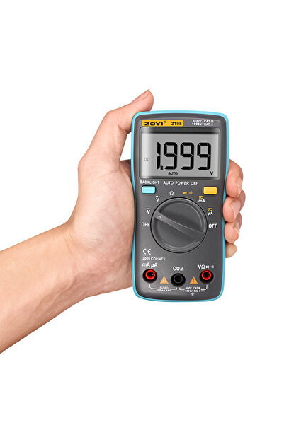 Choice6 ZT-98 ZOYI Digital Multimeter 6000 Count True Effective Value Multifu...