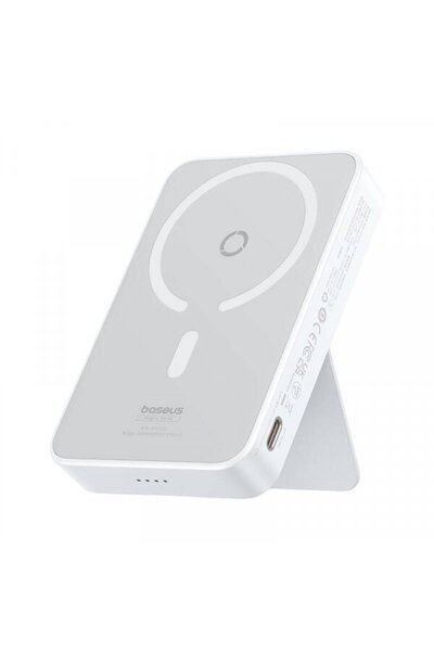 Baseus Εξωτερική Μπαταρία Ασύρματη MagPro PPCXZ05, 5000mAh, 20W, PD + FQI, 1 ...