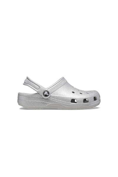 Crocs Κλασικό Τσόκαρο με Γκλίτερ K 206993-0IC Ασημί