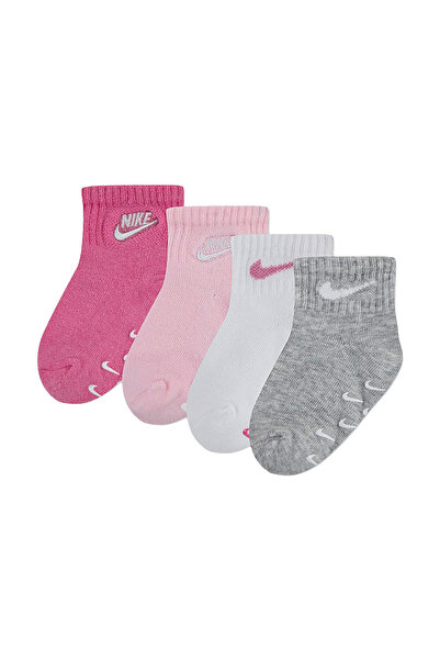 Nike NHN 4PK ΚΑΛΤΣΕΣ ΜΕ ΛΟΓΟΤΥΠΟ ΚΑΙ ΑΝΤΙΟΛΙΣΘΗΤΙΚΗ ΛΕΠΤΟ