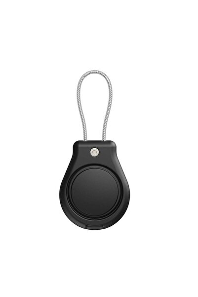 Choice black Secure Holder with Keyring - Anti-Lost Lock Case for Airtag Air ...