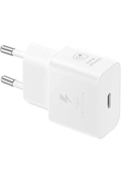 Samsung Incarcator Retea EP-T2510NWEGEU, 25W, 3A, 1 X USB-C, Alb