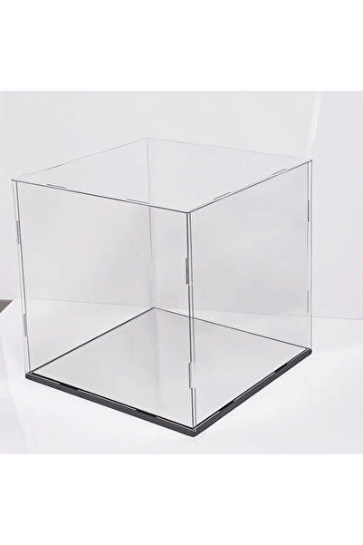 Choice3 Mirror base football Transparent Acrylic Display Box Assembly Suitabl...