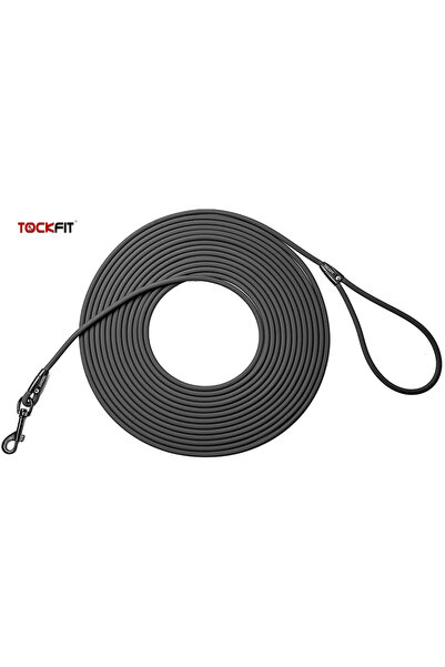 Choice6 9M Black Dog Leash Waterproof Training Recall Long PVC Pet Leashes 5F...