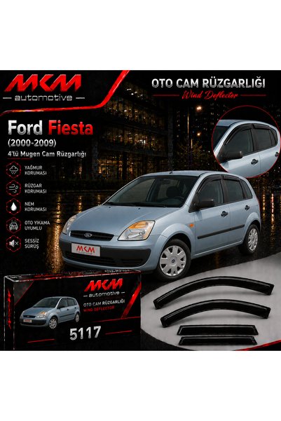 MKM Ford Fiesta 4'lü Mugen Cam Rüzgarlığı 2000-2009