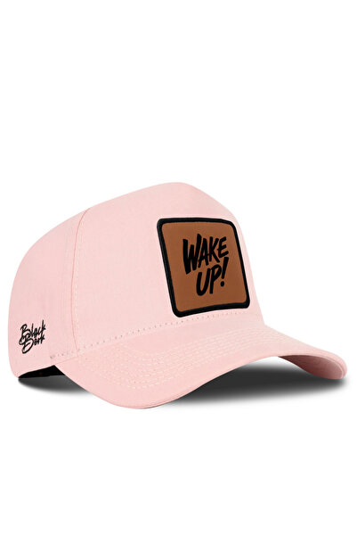 BlackBörk Wake up Logo Salmon Baseball Cap
