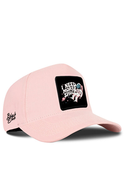 BlackBörk Salmon Baseball Cap with Space Logo