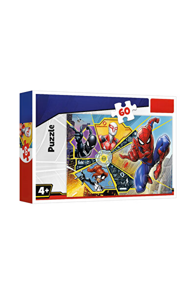 craftivio Spider-Man 60 Piece Children's Puzzle Jigsaw Puzzle Ages 4+ (22X33 cm)