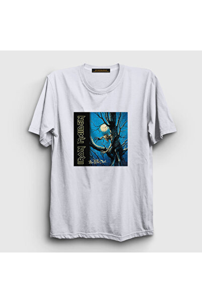 Presmono Unisex bela majica Fear Of The Dark Iron Maiden T-shirt 85703tt