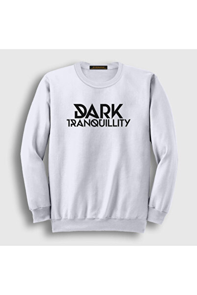 Presmono Unisex bela majica sa logotipom Dark Tranquillity 137448tt