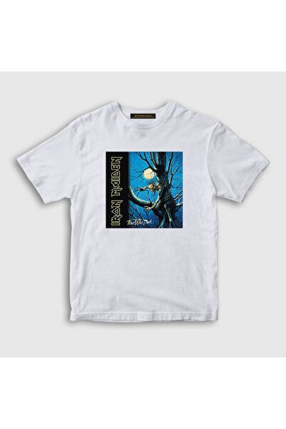 Presmono Unisex dečje belo triko sa temom Iron Maiden T-shirt - 85912tt