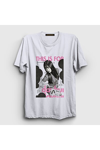 Presmono Unisex White Dahyun This Is for K-Pop Twice T-Shirt 616759Tt