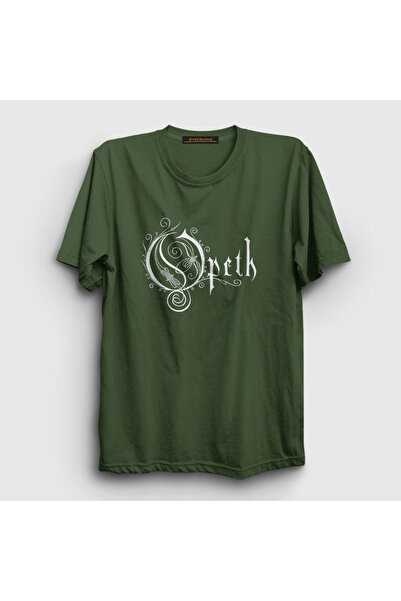 Presmono Tricou unisex Kaki Logo Opeth100787tt