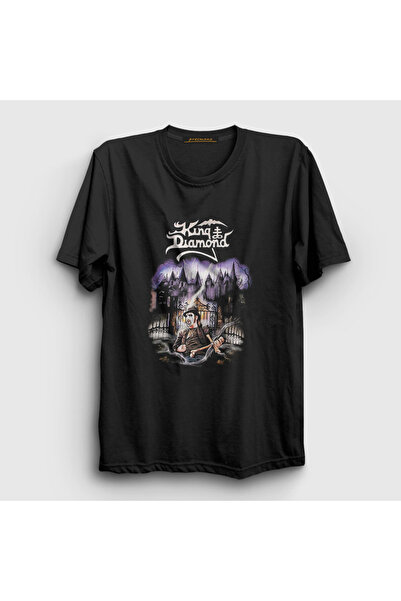 Presmono Унисекс мајица Siyah Poster King Diamond 486683tt