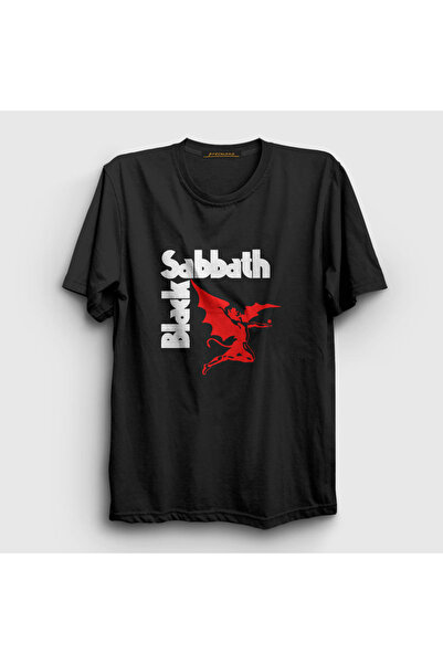 Presmono Unisex Black Henry Black Sabbath T-Shirt 17635Tt