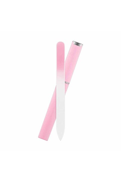 Choice Candy Pink 1/3 Pack Glass Nail File Double Sided Professional Etched F...