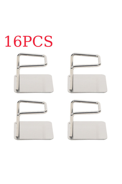 Choice5 Silver-16PCS New Wall Mounted Weight Scale Storage Rack Universal Bra...