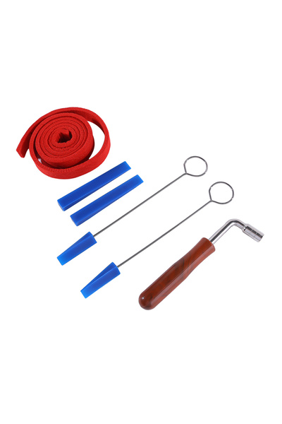 Choice 6pcs Professional Portable Lever Jujube Piano Tuning Tuner Mute Kit To...