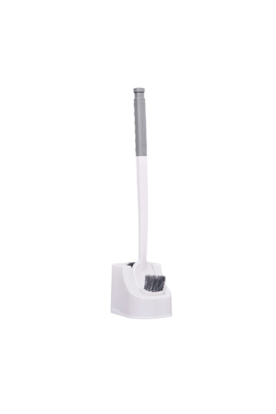 Choice grey-1pc 1/2pcs Household Toilet Brush With No Dead Corners No Punchin...