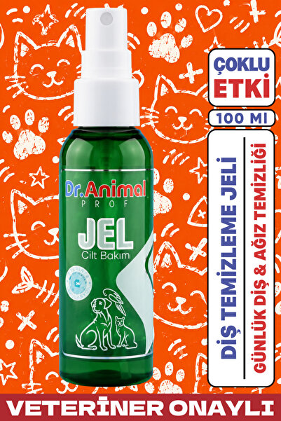 Dr.Animal Prof Çok Amaçlı 100 ML Pet Bakım JEL Formu - Pati, Deri, Yara, Göz,...